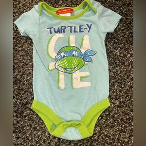 Teenage Mutant Ninja Turtles Leonardo Baby One Piece
